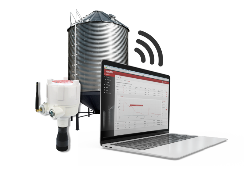 Feedview Silo, laptop e FLV-200 Feedview Silo, laptop e FLV-200